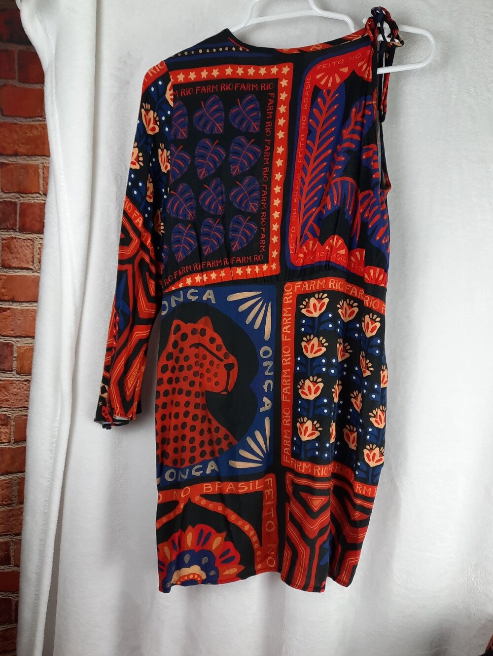 Farm Rio Tropical Print Mini Dress - Picture 9 of 14